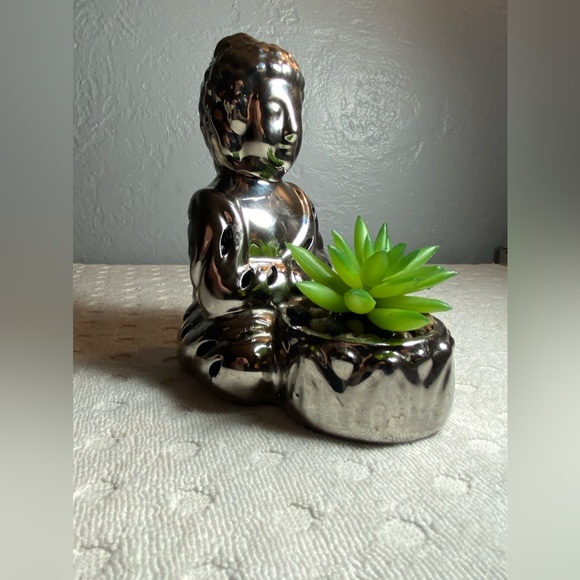 Buddha Statue & Planter Plant Pot - Picture 1 of 11